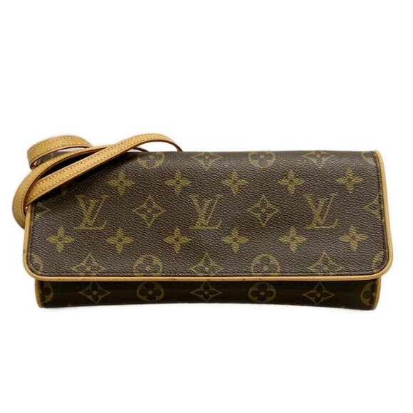 Auth LOUIS VUITTON Pochette Twin GM M51852 Monogram FL1021 Shoulder Bag - Picture 1 of 15